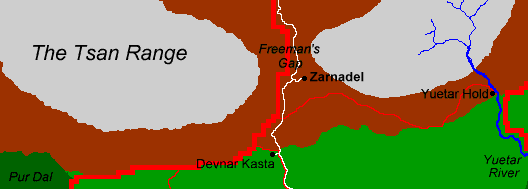 The Southern Hump Territory: The Area Around Zarnadel